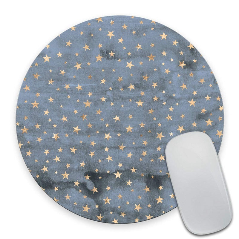 Smooffly Star Mouse Pad Sky Mouse Pad Round Square - Image 1